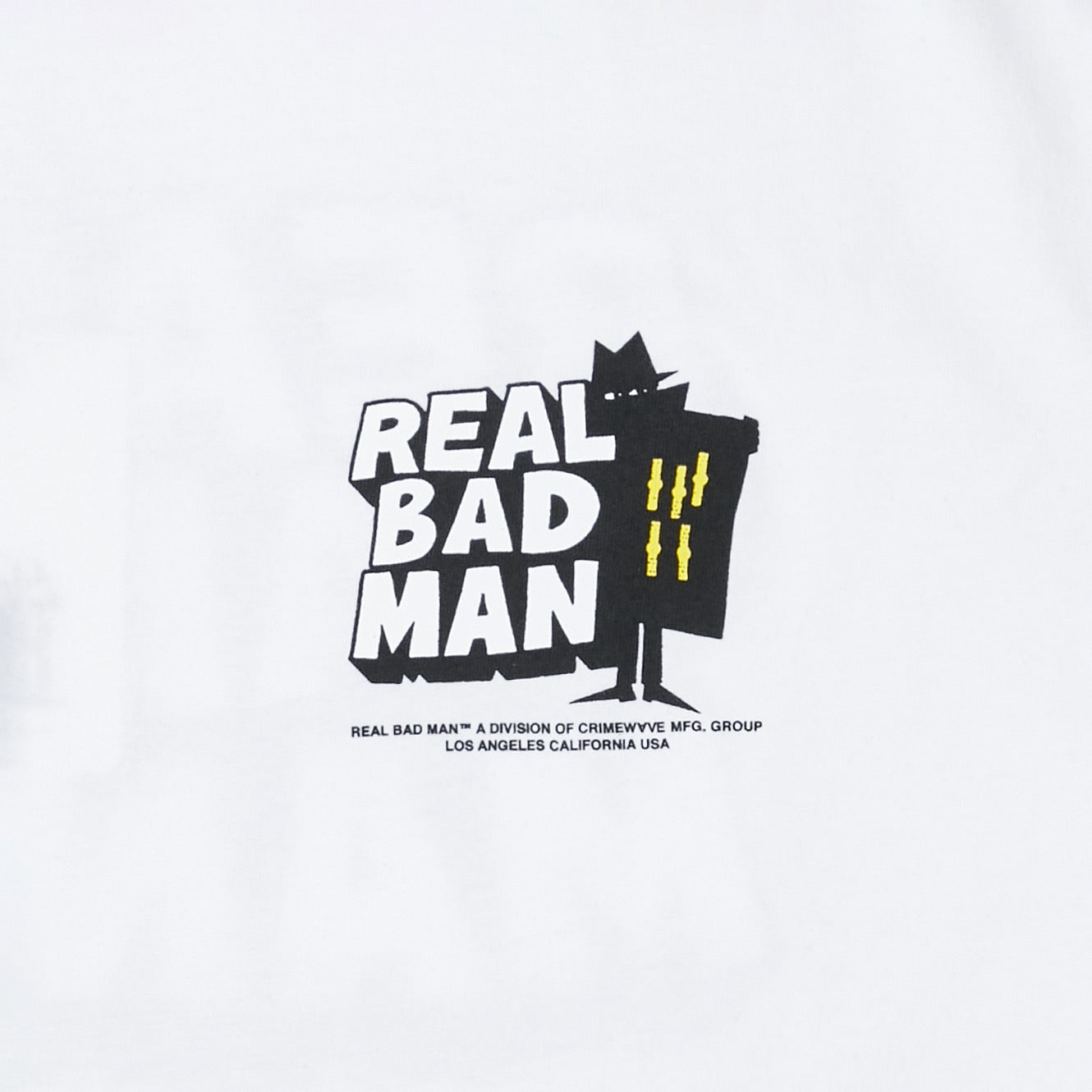 【REAL BAD MAN】RBM LOGO TEE VOL. 7 [WHITE] Real Bad Man - Logo Volume 7 T-shirt | HBX - Globally