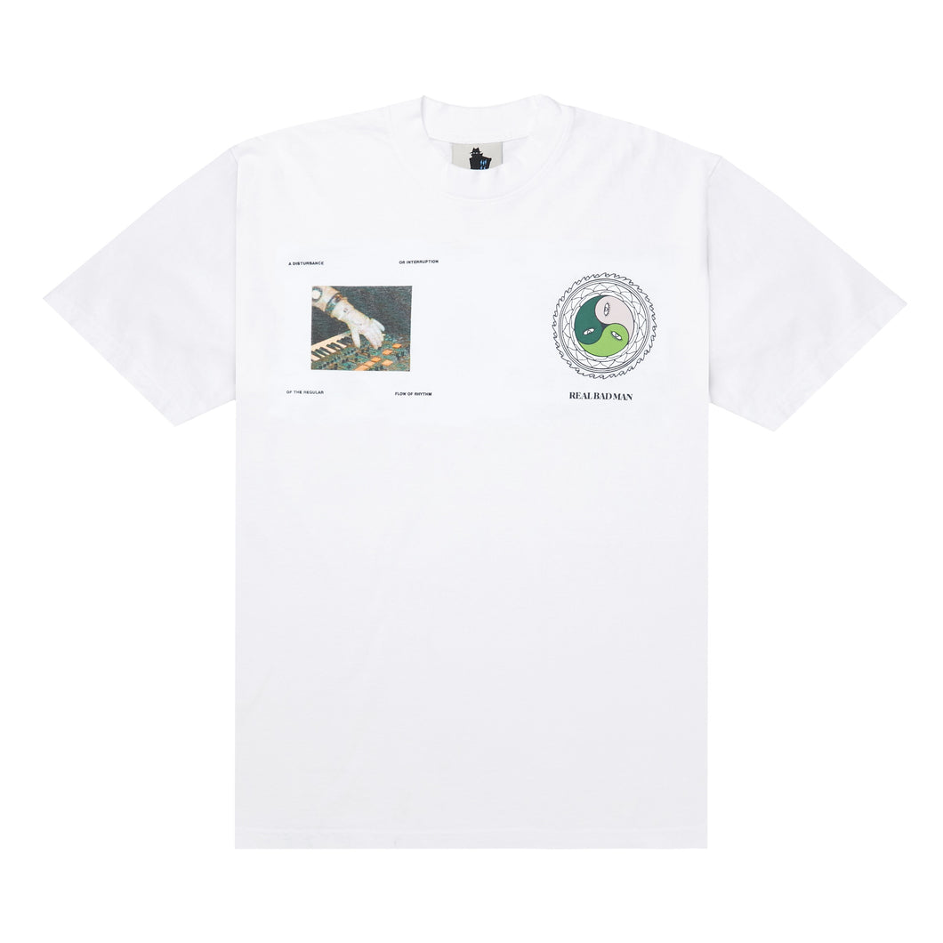 SYNCOPATION SS TEE WHITE