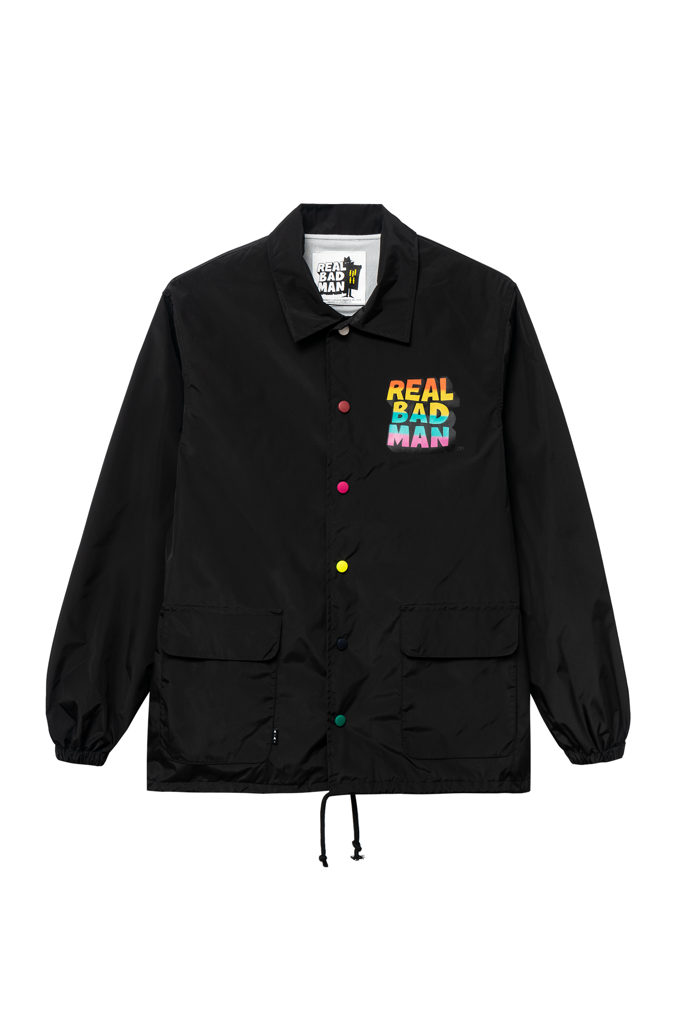 FLIPPED COACHES JACKET – Real Bad Man