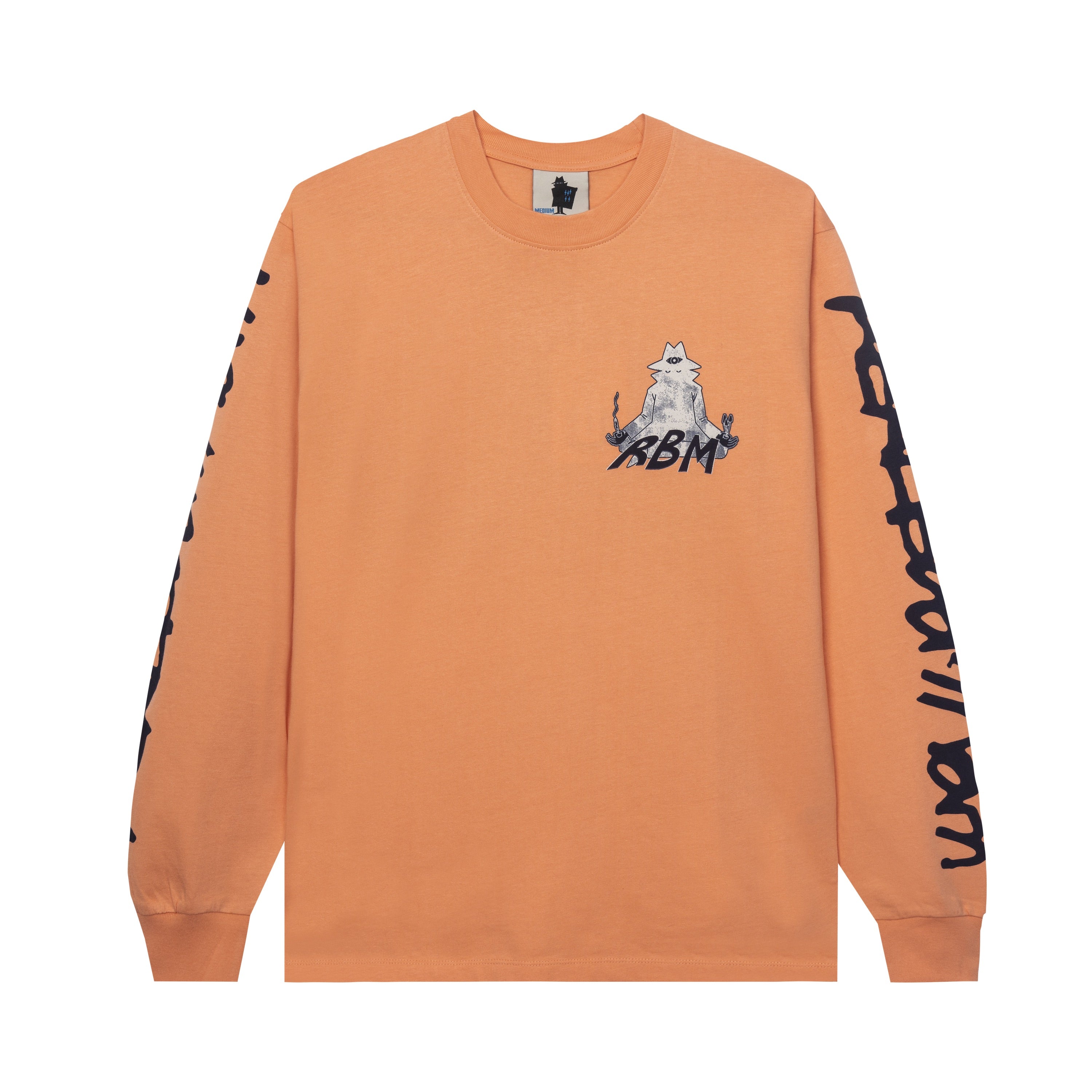 【REAL BAD MAN】PIANO MEDITATION LS TEE [HIGHLIGHTER] PIANO MEDITATION LS TEE – Real Bad Man