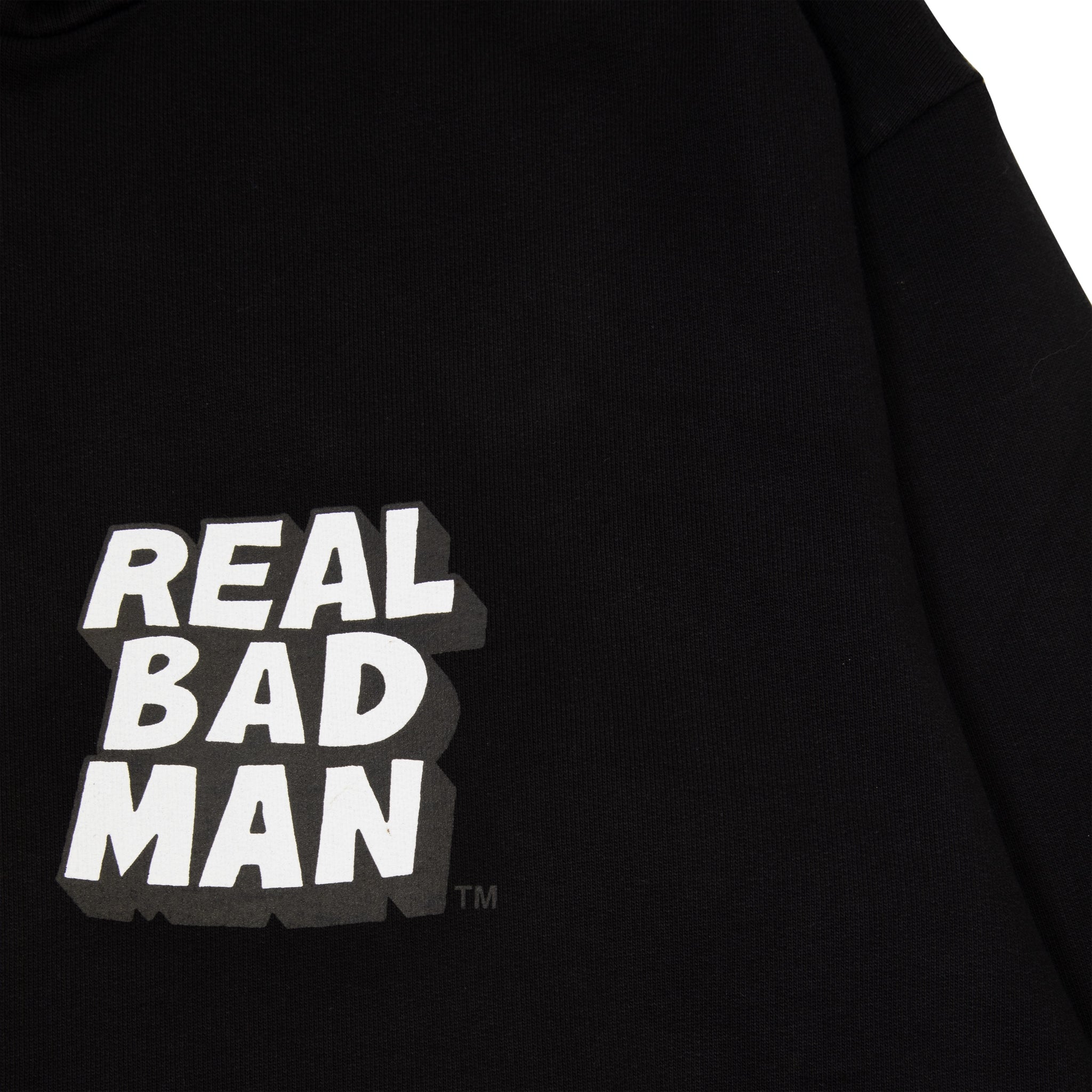 【REAL BAD MAN】OUT OF YOUR MIND PULLOVER HOOD [BLACK] OUT OF YOUR MIND HOOD – Real Bad Man