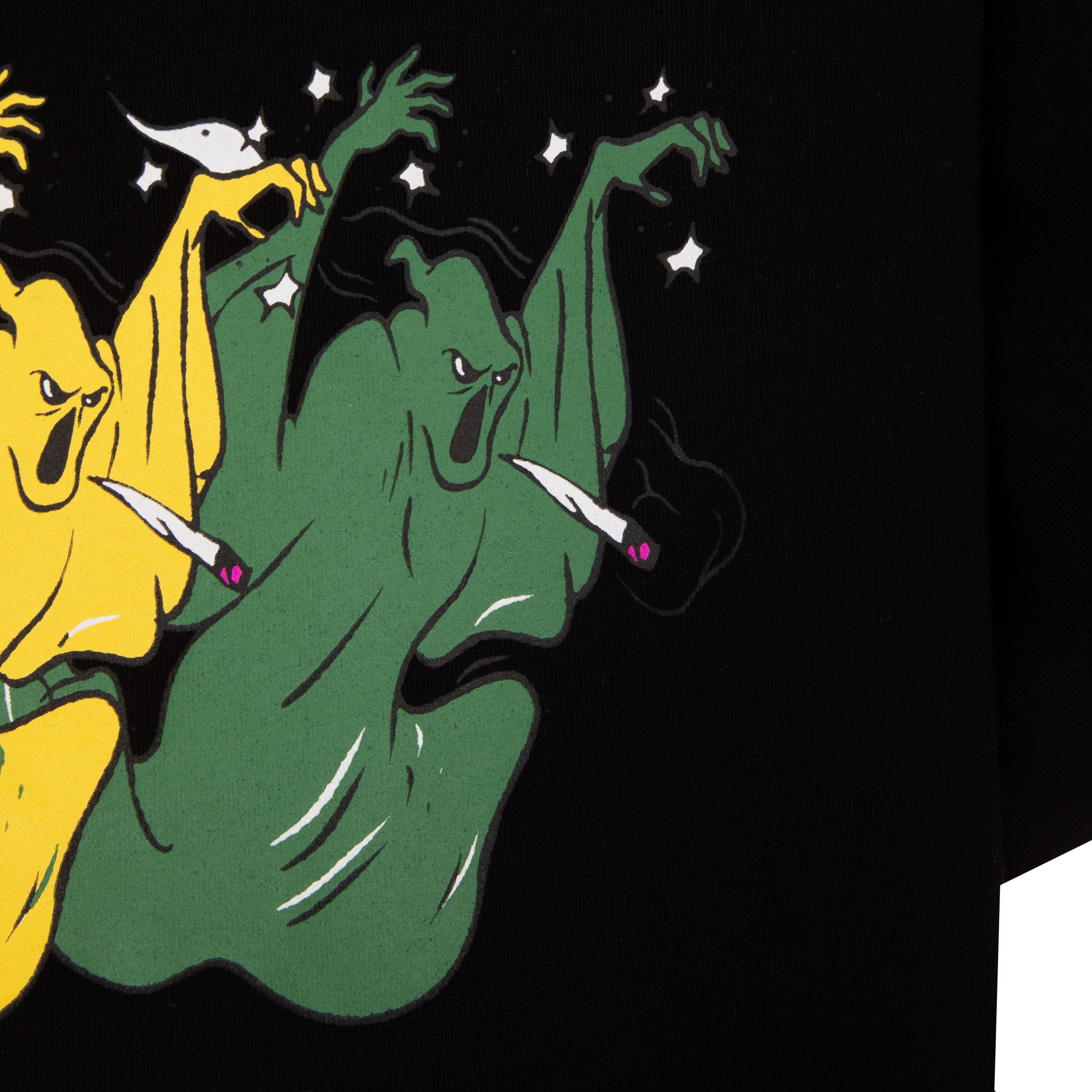 【REAL BAD MAN】SMOKIN GHOST TEE [ACID] Smokin Ghost S/S Tee - Acid – Feature